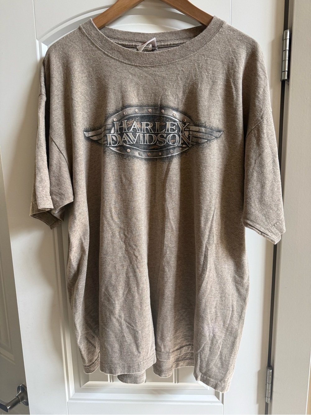 Harley Davidson Munster Indiana Y2K XL Graphic Shirt